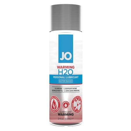 JO H2O Warming Water-Based Lubricant 2 oz.