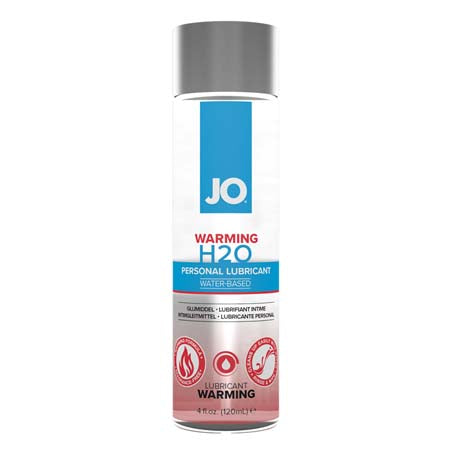 JO H2O Warming Water-Based Lubricant 4 oz.