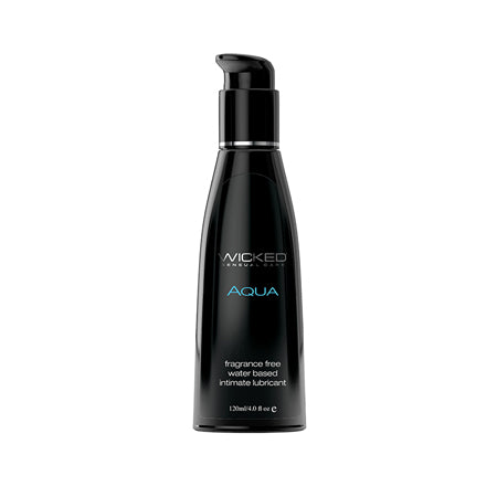 Wicked Aqua Water-Based Lubricant 4 oz.