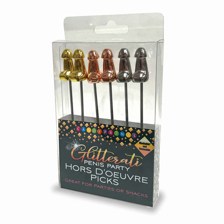 Glitterati Hor D'oeuvre's Picks 6-Piece Set