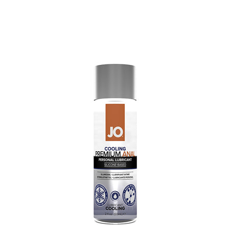 JO Premium Anal Cooling Silicone-Based Lubricant 2 oz.