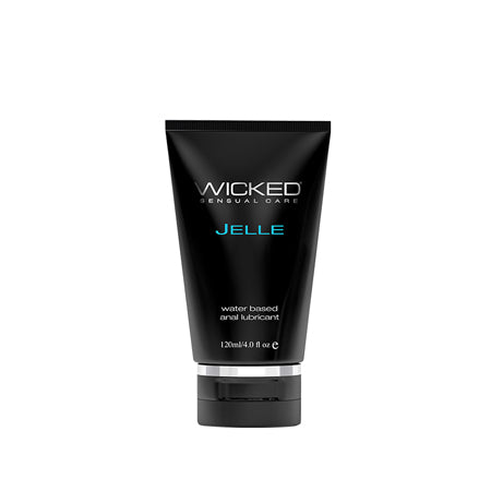 Wicked Jelle Water-Based Anal Lubricant 4 oz.