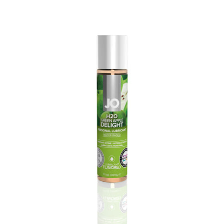 JO H2O Green Apple Delight Flavored Water-Based Lubricant 1 oz.